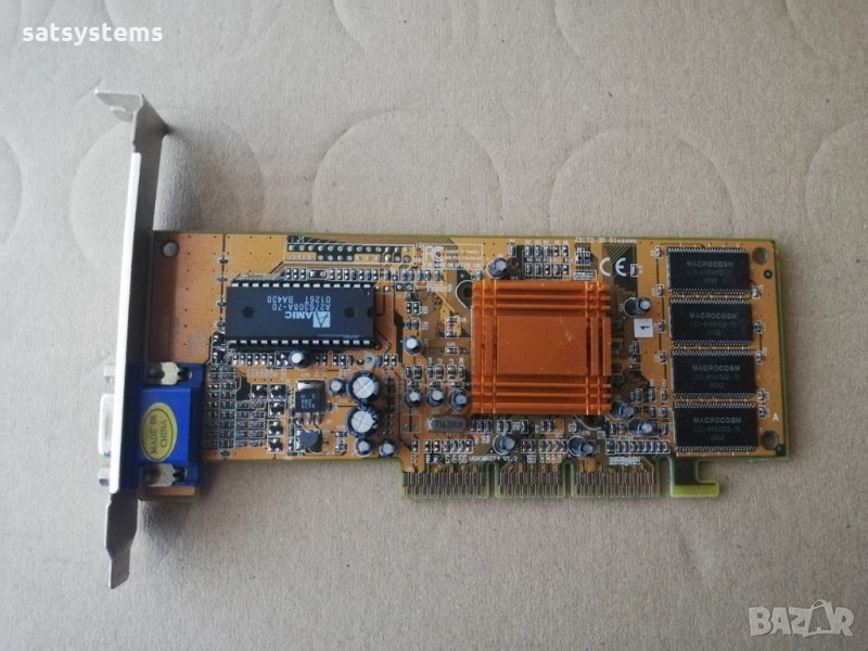 Видео карта ECS Elitegroup AG305-32 SiS-305 32MB AGP, снимка 1