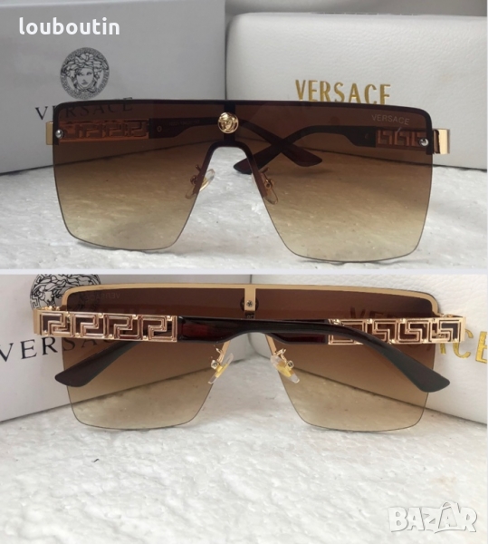 -12 % разпродажба Versace VE 2022 унисекс слънчеви очила маска,мъжки,дамски слънчеви очила, снимка 1