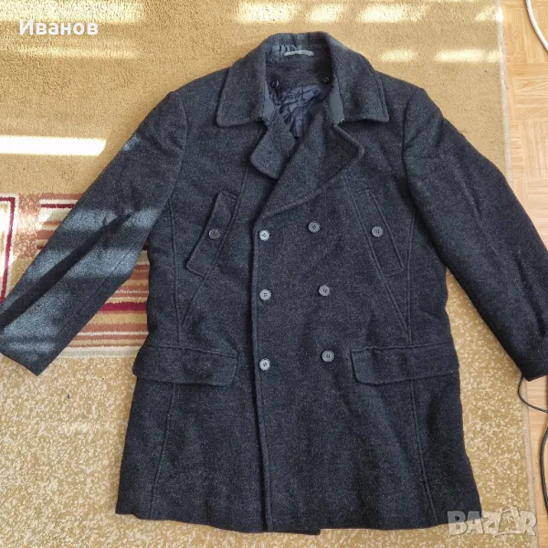 Мъжко вълнено палто 54 / L-XL, снимка 1