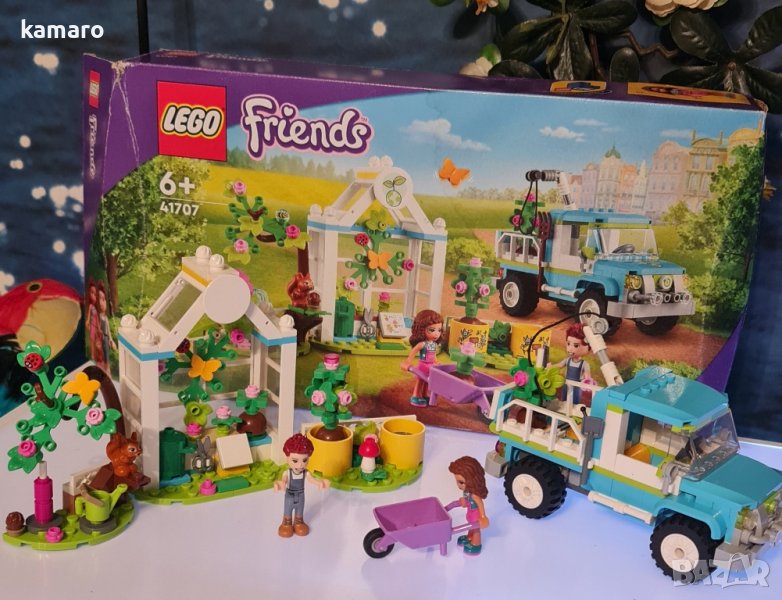 Lego Лего 41707 камион за засаждане на дървета, снимка 1