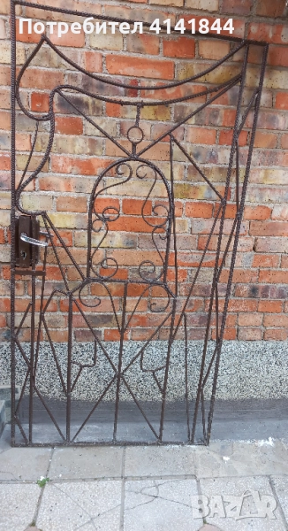 Железна входна дворна врата, снимка 1