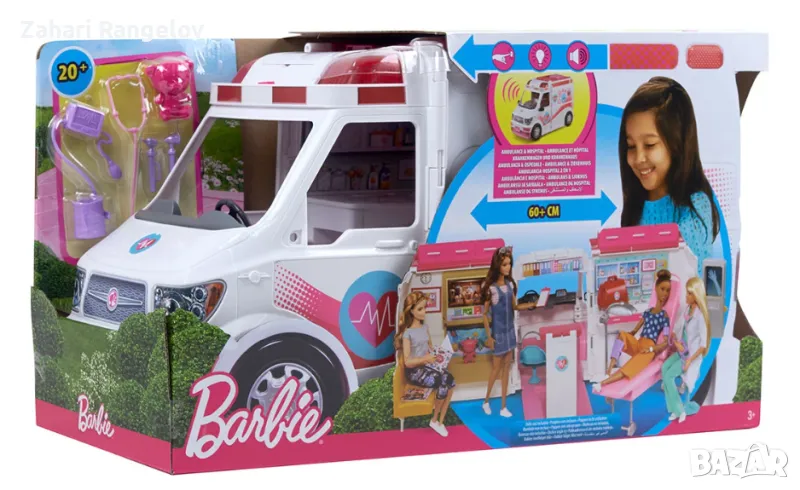 Мобилна клиника за грижи Barbie You Can Be, снимка 1