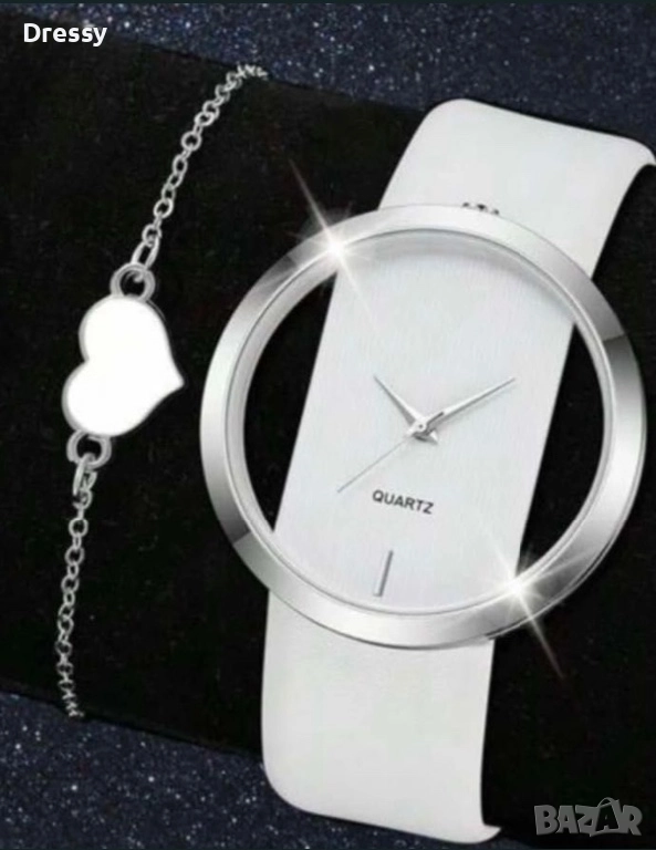 Дамски часовник с гривна, снимка 1