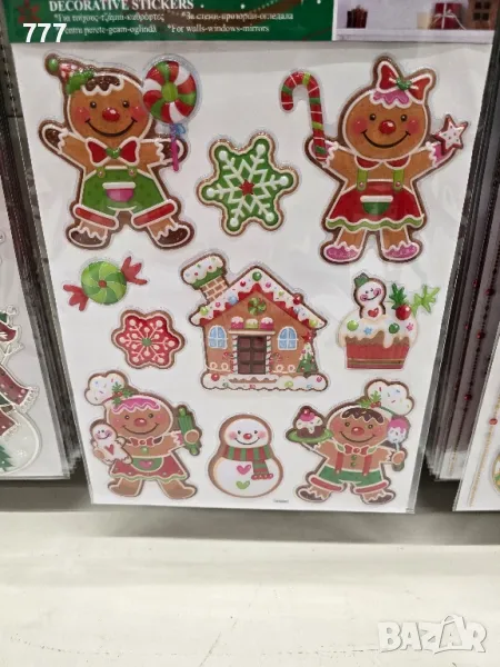 коледни стикери , снимка 1