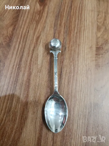Малка лъжичка с готин дизайн от EPNS ENGLAND , снимка 1