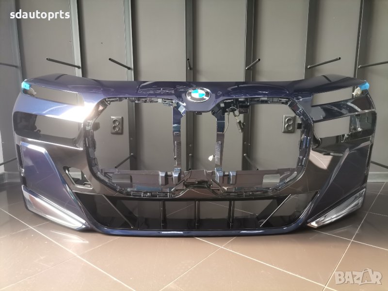 Предна Броня BMW 7 i7 G70 M Пакет БМВ 7 и7 Г70 Мn Спорт Хром Комплект - A36, снимка 1