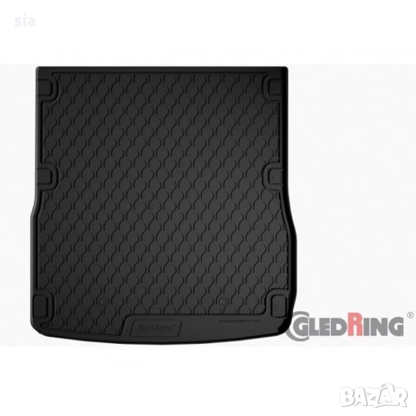    Гумена стелкa за багажник Gledring съвместима за AUDI A6 SEDAN 2005 - 2011 + GL, снимка 1