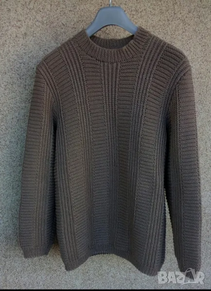 Мъжки ръчно изплетени блузони от домашна вълна, снимка 1