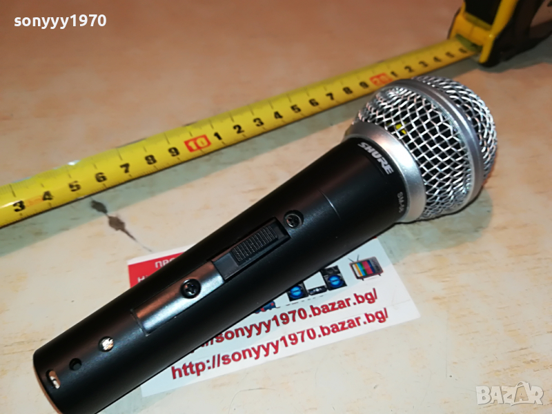 shure sm58 profi mic 0204221817, снимка 1