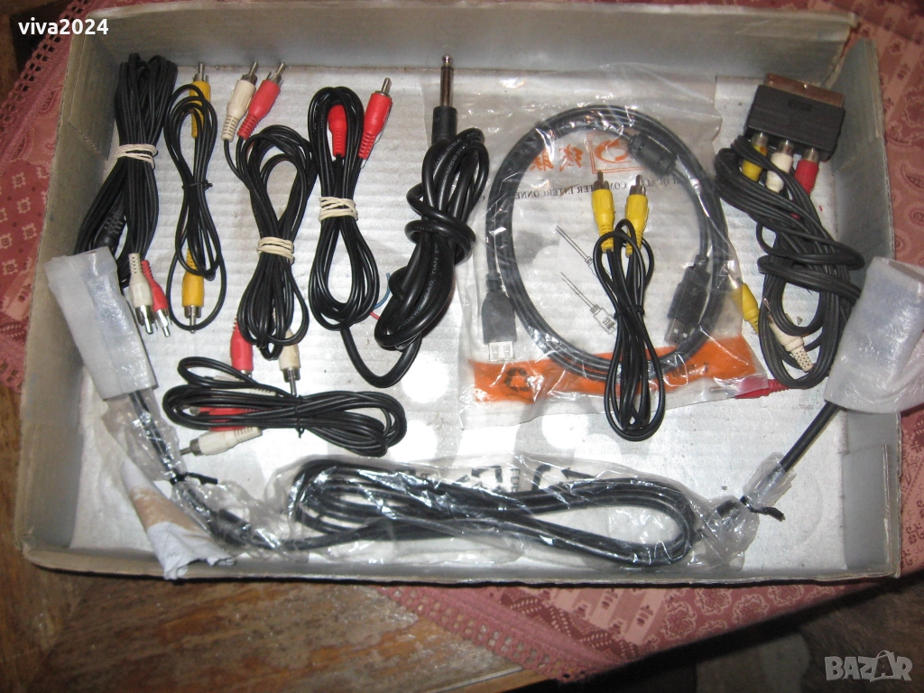 ОТНОВО аудио кабели -15бр., снимка 1