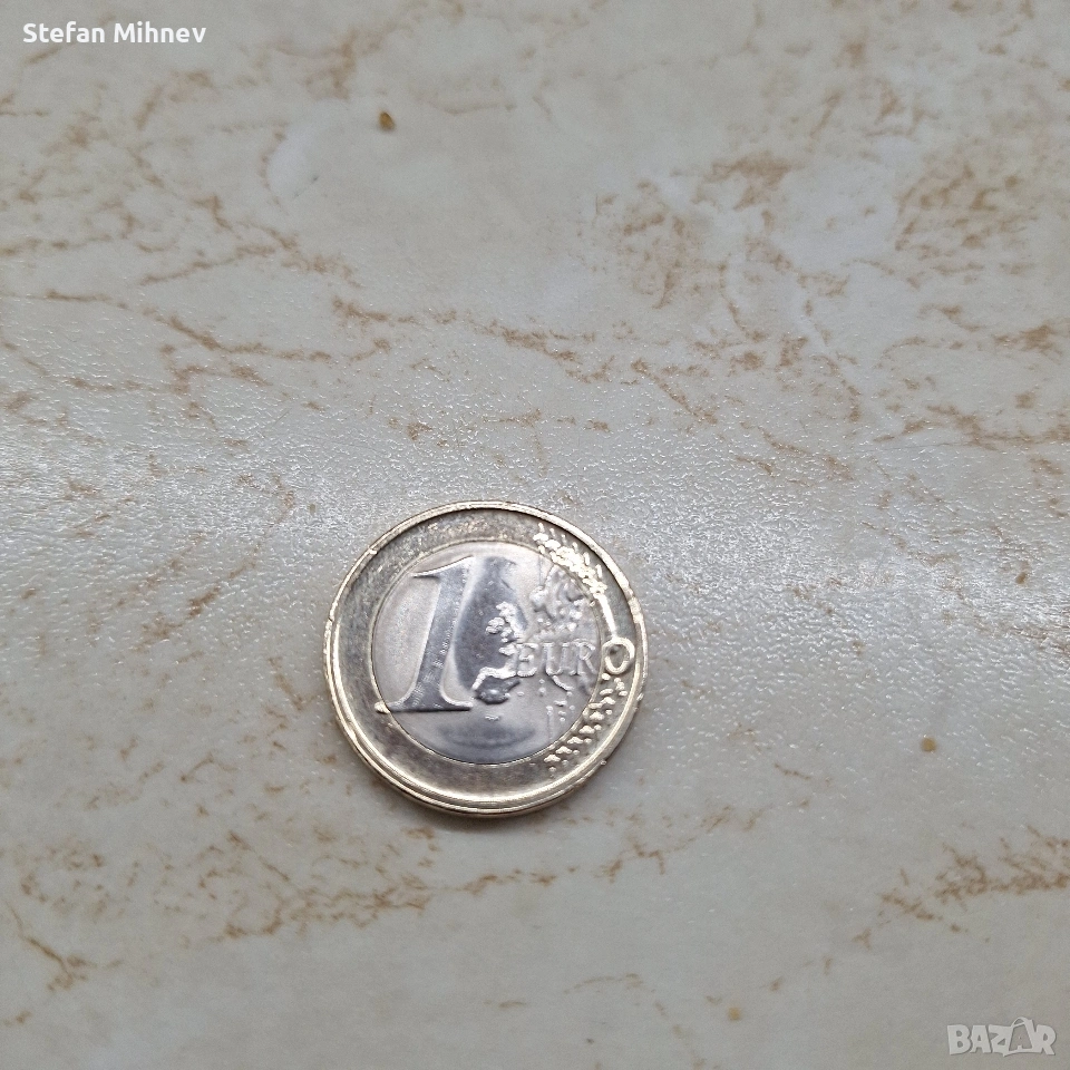 1 евро рядко , снимка 1