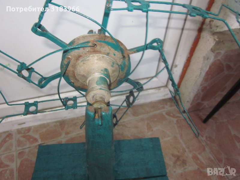 стар инструмент за навиване на прежда чекрък № 2, снимка 1