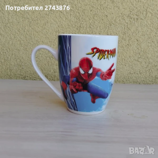 Керамична чаша с Mотив - Spydermen - 300мл , снимка 1