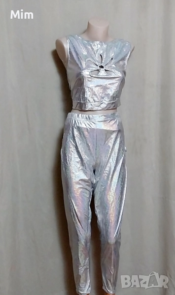 3XL Клин и бюстие с изрязано цвете, снимка 1