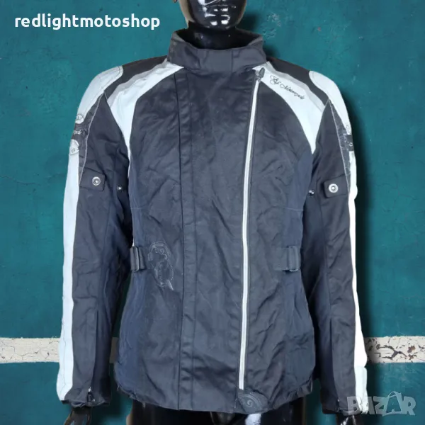 №3527 Дамско текстилно мото яке, снимка 1