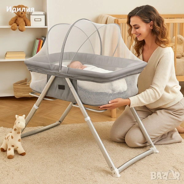 Детска кошара Zizito, Elias, Люлка, снимка 1