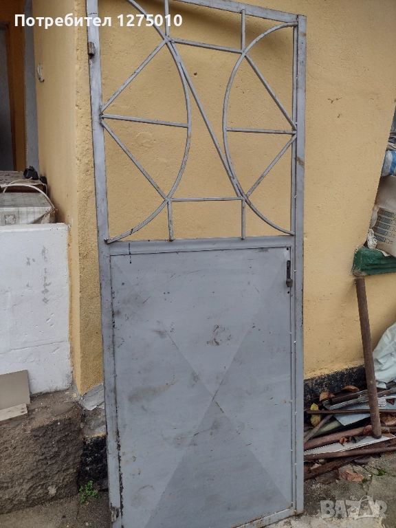 Метална врата без каса , снимка 1