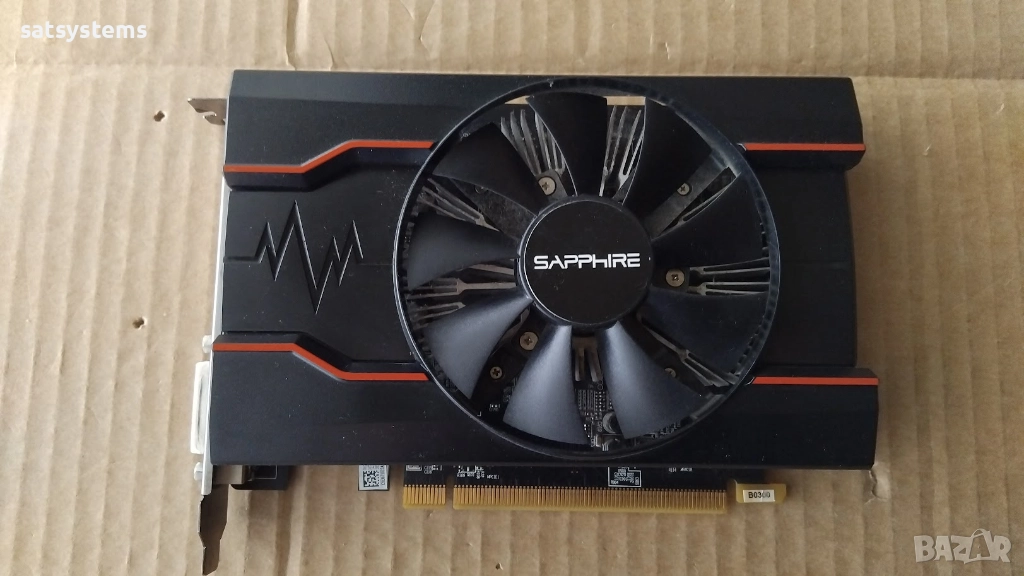 Видео карта AMD Radeon Sapphire Pulse RX 550 2048MB GDDR5 128bit PCI-E, снимка 1