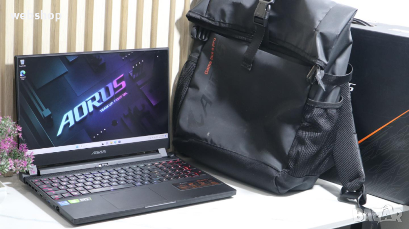Раница за лаптоп GIGABYTE Aorus , 17.3 Инча, снимка 1