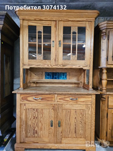 Трапезен шкаф с плочки в стил Рустик, снимка 1
