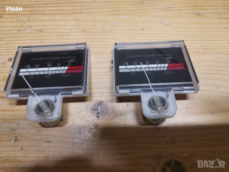 vu meters td 20a, снимка 1