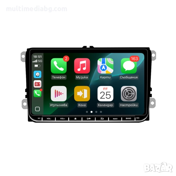 Volkswagen Tiguan 2007-2016 9" Мултимедия Навигация Android, снимка 1