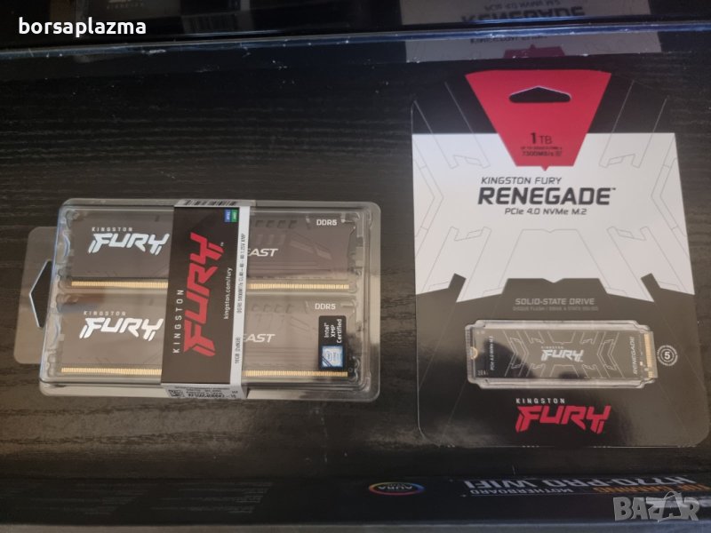  Kingston Fury Beast, DDR5-5600, CL40, XMP 3.0 - 16 GB Dual-Kit, снимка 1