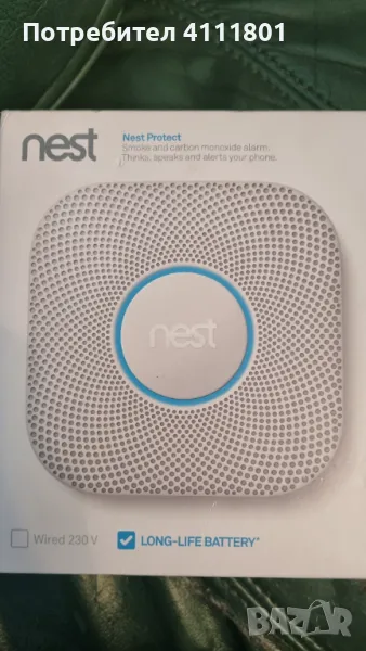 Интелитентна аларма за дим и въглероден диоксид, снимка 1
