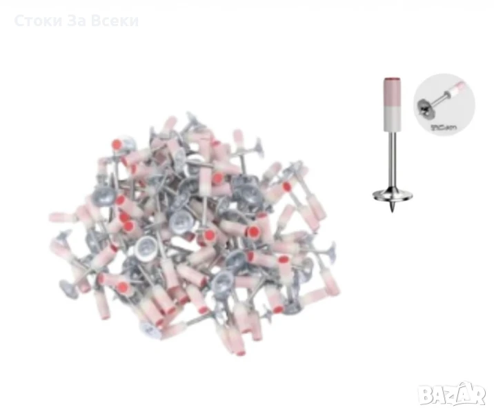 Пирони за пистолет 100 броя 16 мм - Здравина и Прецизност за Всеки Проект, снимка 1