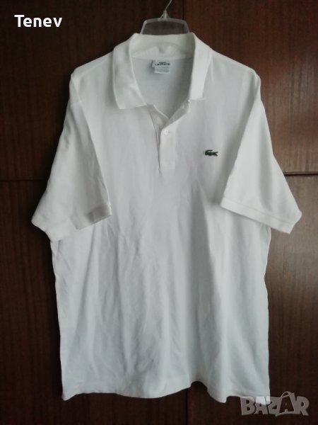 Lacoste Vintage Polo оригинална бяла памучна поло тениска , снимка 1