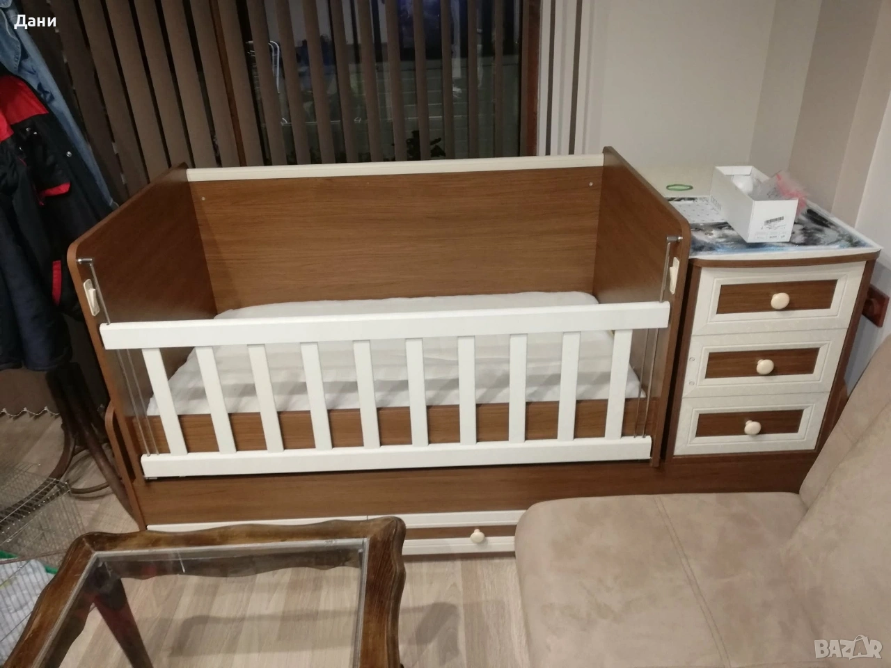 Продавам детско креватче. , снимка 1