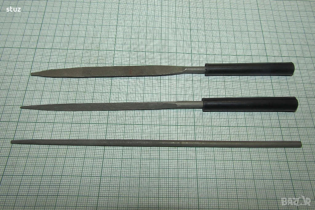 Часовникарски пилички, нови, сет 3 бр., снимка 1