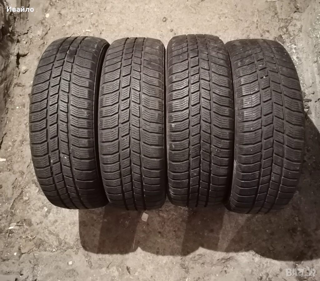 Продавам 4 броя Зимни гуми 185.60.15 на 1 сезон дот 2019 barum Polaris 5 , снимка 1