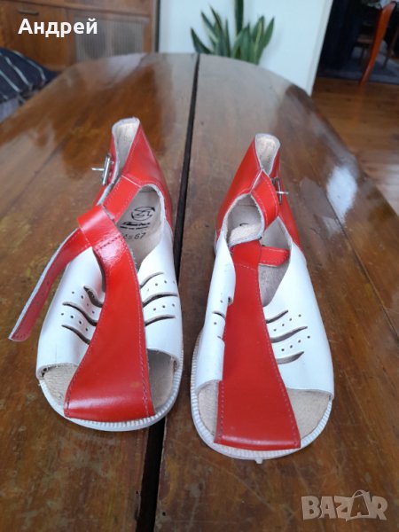 Стари детски обувки #5, снимка 1