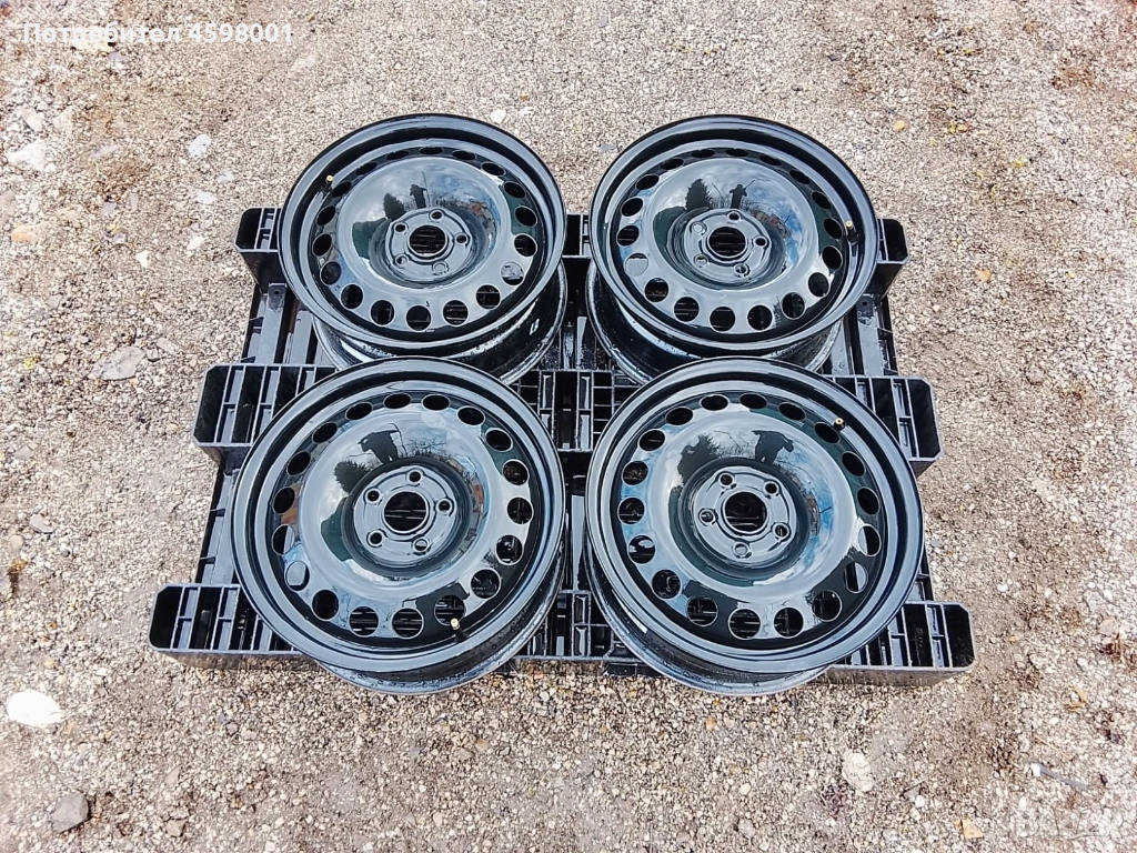 4бр.Оригинални железни джанти 16цола 5x105 за Opel Astra J,K,Mokka,Chevrolet Cruze,Aveo, снимка 1