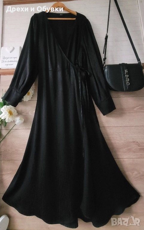 Дълга черна рокля прегърни ме ZIZZI , снимка 1