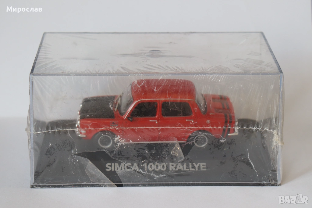 1:43 SIMCA 1000 RALLYE  КОЛИЧКА ИГРАЧКА МОДЕЛ, снимка 1