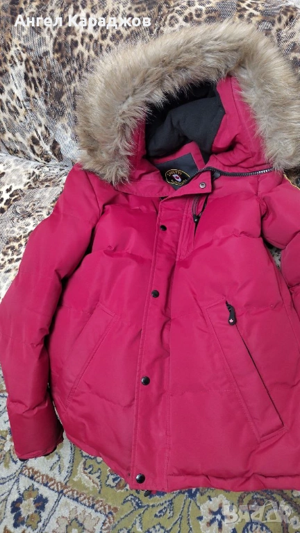 Продавам мъжко топло зимно яке Zavetti Canada, снимка 1