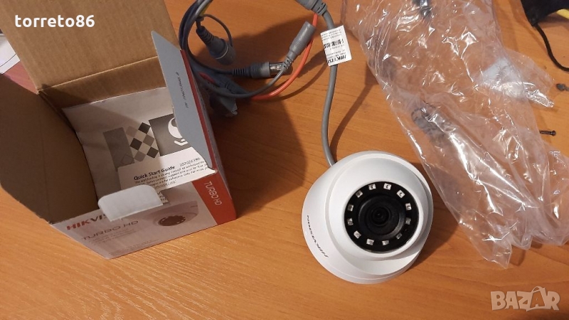 Продавам камери Hikvision ds-2ce56d0t-i2pfb 2Mp 3.6mm 20IR, снимка 1