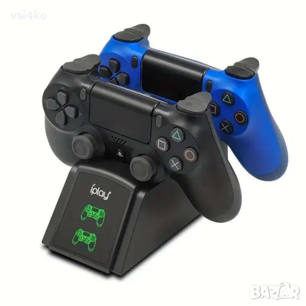 Зарядна станция за PlayStation 4 контролери, снимка 1