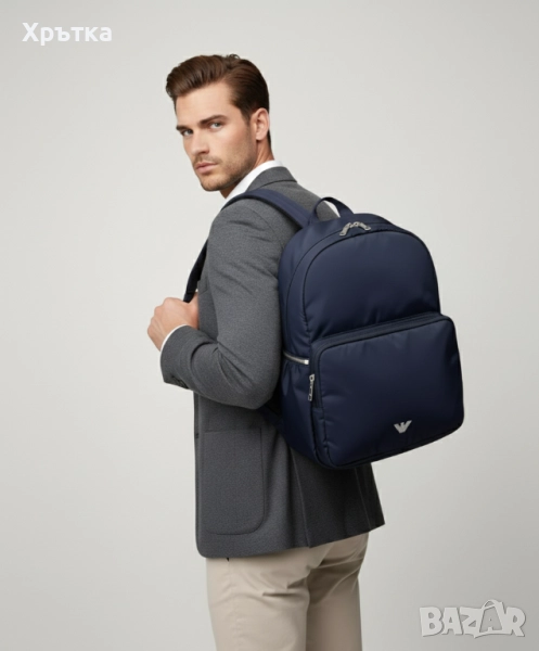 Emporio Armani - Оригинална мъжка раница, снимка 1