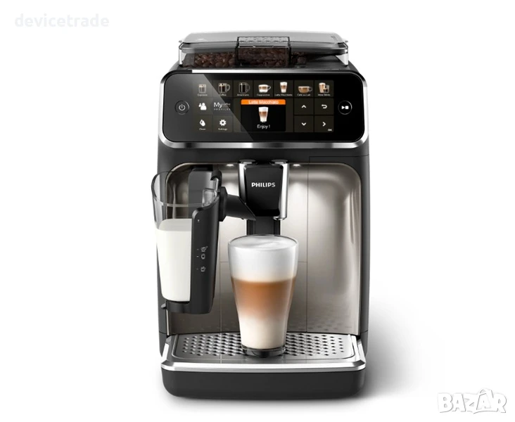 Еспресо машина Philips LatteGo Series 5400 EP5447/90, Автоматична, 1.8л, снимка 1