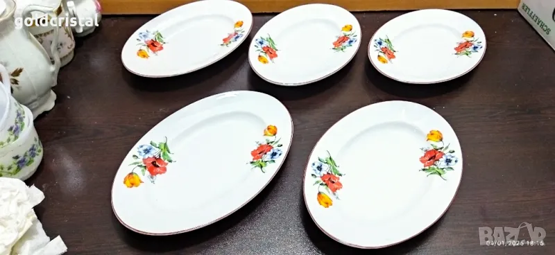 български порцелан чинии , снимка 1