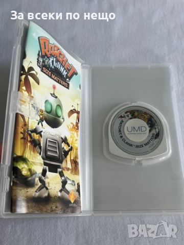 Оригинална Игра за PSP Ratchet & Clank: Size Matters , (Sony PSP), снимка 4 - Игри за PlayStation - 55787916