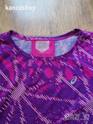 asics - страхотна дамска тениска КАТО НОВА Л, снимка 6 - Тениски - 50951938