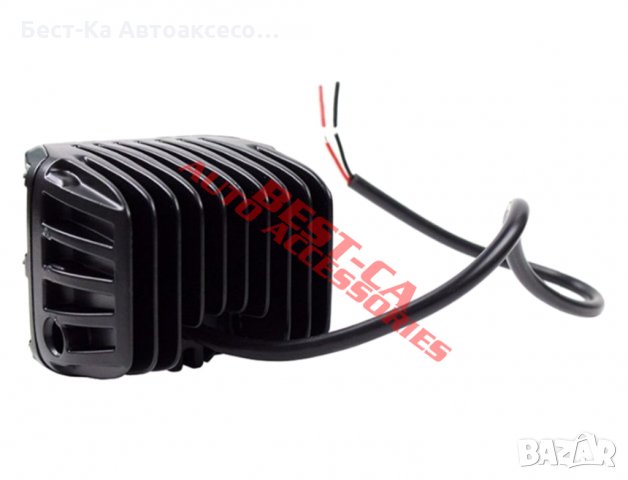 Комплект 2 броя халоген - Led bar лампа лед бар - 60 W10 см. подходящ за: джип, лодка, бус, кола, мо, снимка 4 - Аксесоари и консумативи - 33839234