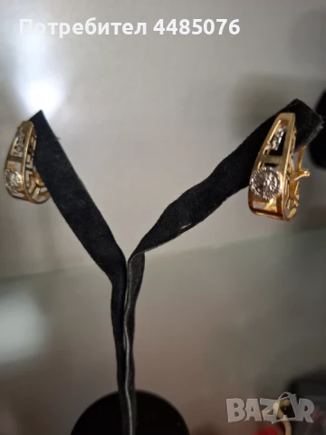 ЗЛАТНИ ДАМСКИ ОБЕЦИ 14К.  5 ГР. 550ЛВ., снимка 3 - Обеци - 50460060