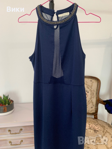 Дамска рокля в размер М, но би станала и за S, снимка 5 - Рокли - 44670540