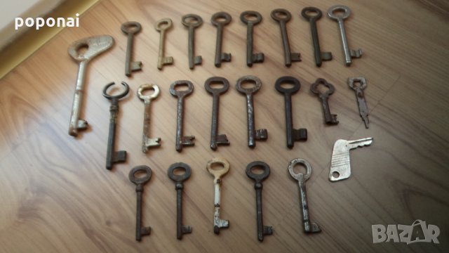 Стари ключове, снимка 2 - Антикварни и старинни предмети - 34579934