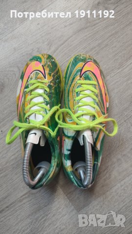 Nike Mercurial. Футболни обувки, стоножки. 37.5, снимка 2 - Футбол - 35927213